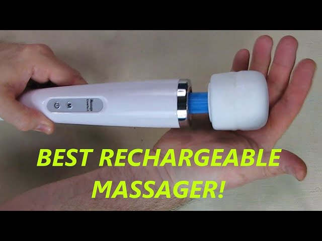 Helisun Magic Massager Rechargeable Cordless Wand Massager USB