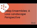 Deep Ensembles: A Loss Landscape Perspective