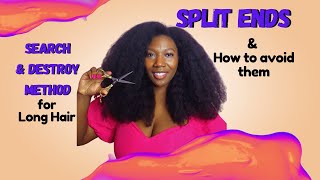 What Are Split Ends and How to Minimize Them for Long Natural Hair?