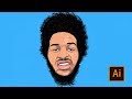 How To Cartoon Yourself !- Step By Step Full Video Tutorial ( ADOBE ILLUSTRATOR )