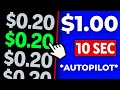 Earn .00 In 10 SEC On Autopilot 🤑 [UNLIMITED]  Make Money Online