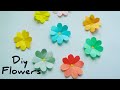 Easy paper flowers / How to make paper flowers /Paper craft by KovaiCraft