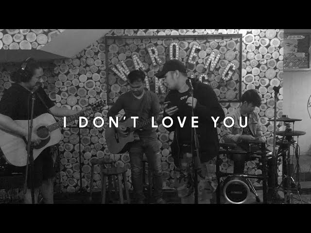 My Chemical Romance - I Don't Love You (Cover By Bona Ventura & Friends) - Soundcheck Session! class=