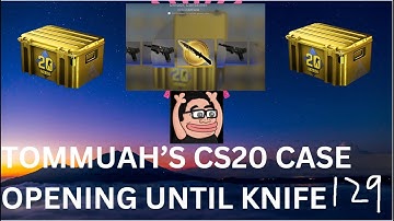 CS20 CASE UNTIL GOLD [Day 129] #cs2 #tommuah #gaming #caseopening