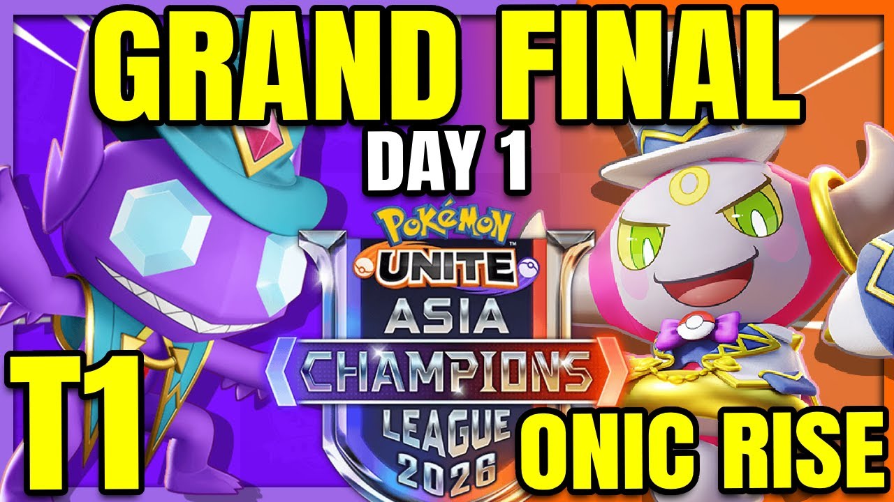 GRAND FINAL T1 vs Onic Rise - ACL SEA | Pokemon Unite - YouTube