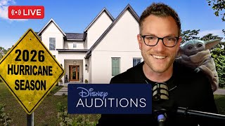 Disney Auditions, Florida Laws, and Hurricane Season