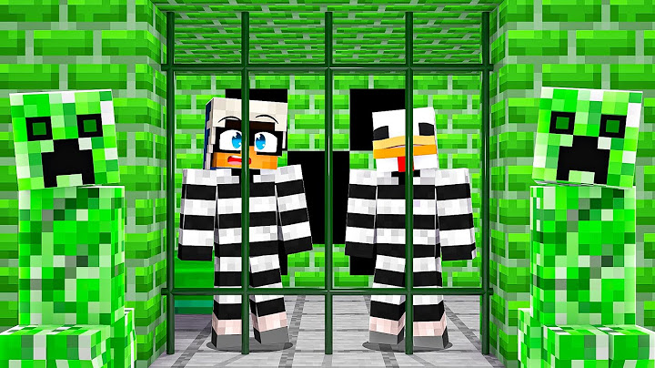 SCAPPIAMO DALLA PRIGIONE DEI CREEPER SU MINECRAFT