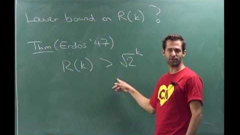 Programa de Mestrado: Extremal and Probabilistic Combinatorics - Aula 02 - Parte 01