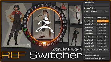ZBrush Plugin | Ref Switcher