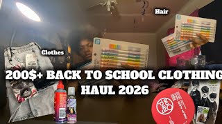 My 200$+ BACK TO SCHOOL CLOTHING HAUL 2026 ||EastSideAlt