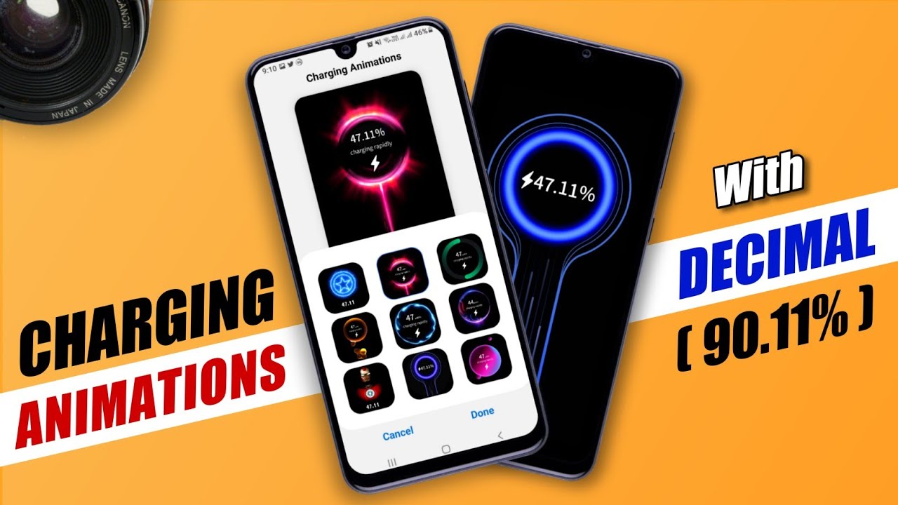 Get 100+ Cool Charging Animations in Any Android Phone | Samsung, Xiaomi, Realme, Poco etc.