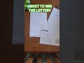 I figured out how to win lotto #hack #money #prize #win