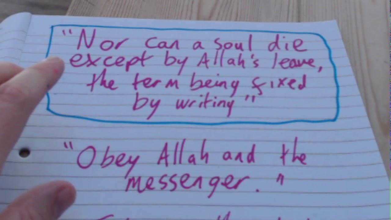 RE Revision Quotes - Islam - GCSE AQA - YouTube