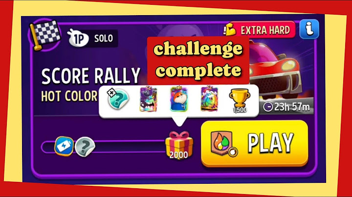 Extra hard hot color solo challenge|2000 points|score rally|match masters