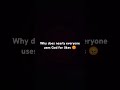Why