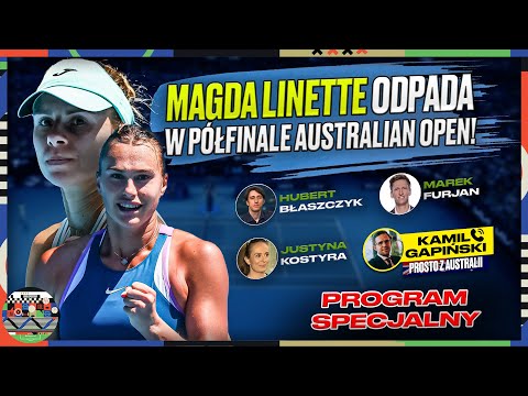 LINETTE PRZEGRAŁA Z SABALENKĄ. FINAŁ AUSTRALIAN OPEN NIE DLA POLKI - ANALIZA I KOMENTARZE