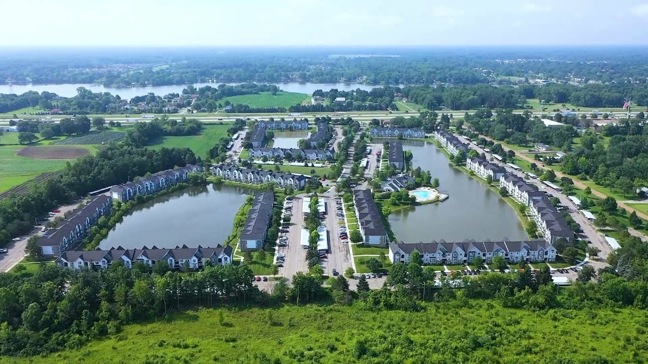Southport Apartments - Belleville, MI - Aerial Community & Model Apartment Tour