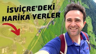 İsviçre&#39;de Bulutların Üzerindeki Dağlara Çıktım - Bunlar Nasıl Köyler ?