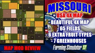 FS17 - Missouri USA 4x Map 'Map Mod Review'