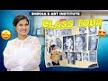 Class tour   artist shikha sharma studio tour  branch 1  best art class near you 