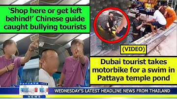 VERY LATEST NEWS FROM THAILAND in English (15 October 2025) from Fabulous 103fm Pattaya