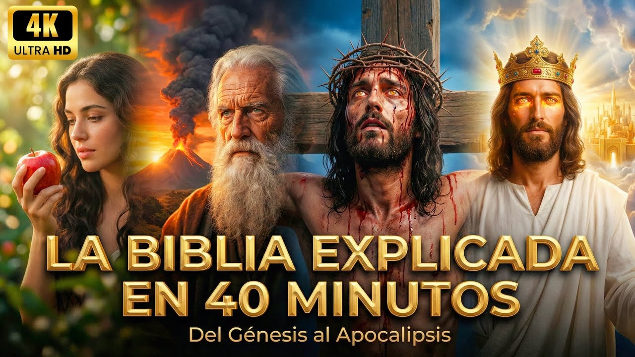 LA BIBLIA EXPLICADA | Película Completa | Del Génesis al Apocalipsis en Una Sola Historia