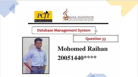Data Base Task 33 |Inventory Control software using MySQL Workbench| 1st Year | Java Institute