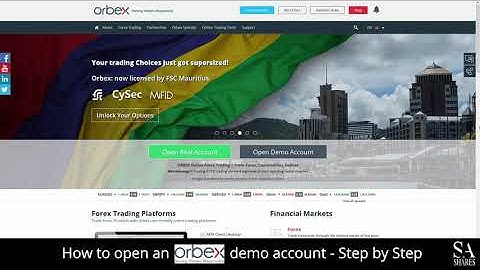 How to Open an Orbex Account - A Step By Step Guide for Beginners 🔎