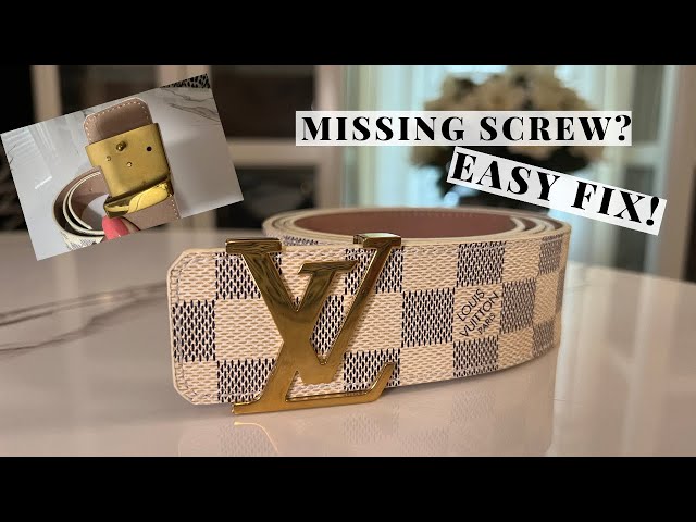 HOW TO FIX LOUIS VUITTON BELT