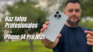 Las cámaras de tu iPhone 14 Pro Max a FONDO🔥