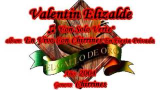 Video thumbnail of "Con Solo Verte - Valentin Elizalde"