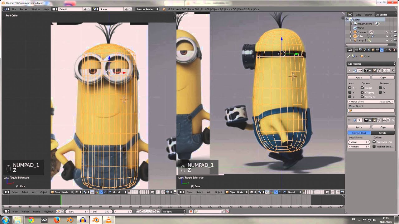 blender 3d animation people