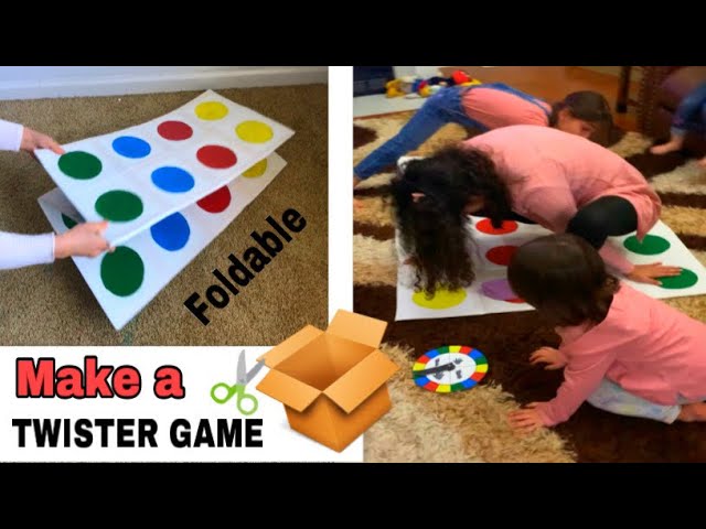 DIY Twister Game: Summer Fun for the Family - Morena's Corner