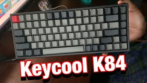 Keycool K84 - Unboxing & ASMR Typing