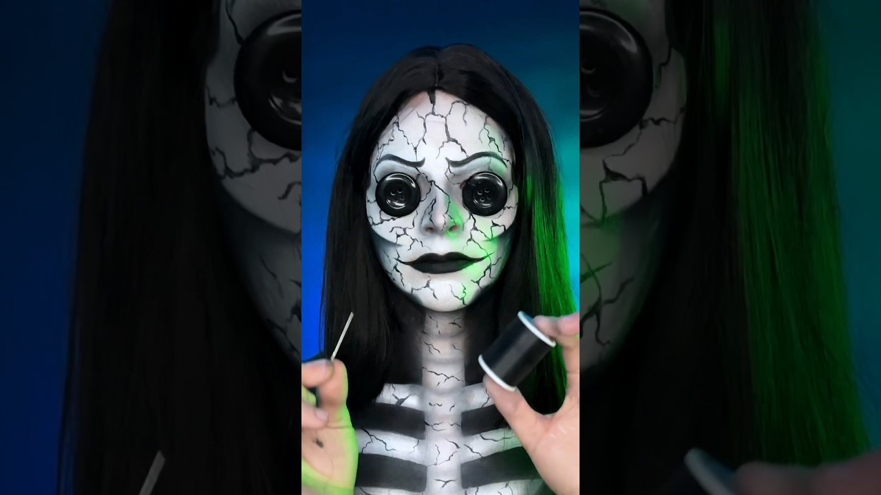 Other Mother Coraline Makeup transformation | SFX Cosplay Tutorial