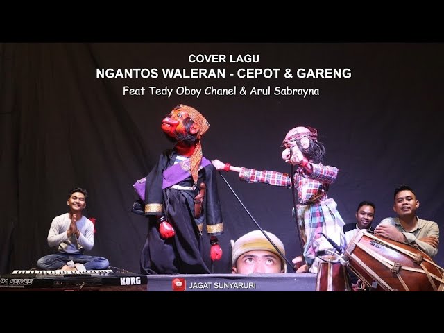 NGANTOSAN WALERAN - CEPOT u0026 GARENG | Dalang Senda Riwanda feat Tedy Oboy dan Arul Sabrayna class=