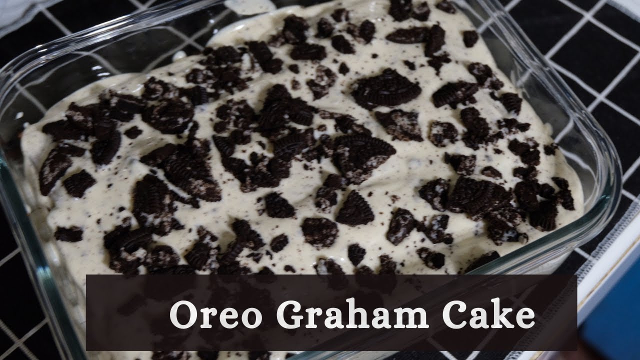 Easy No Bake Oreo Graham Cake + Secret Ingredient! Make