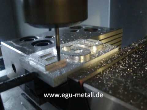 Egu Metall Cnc Frasen Www Egu Metall De Youtube