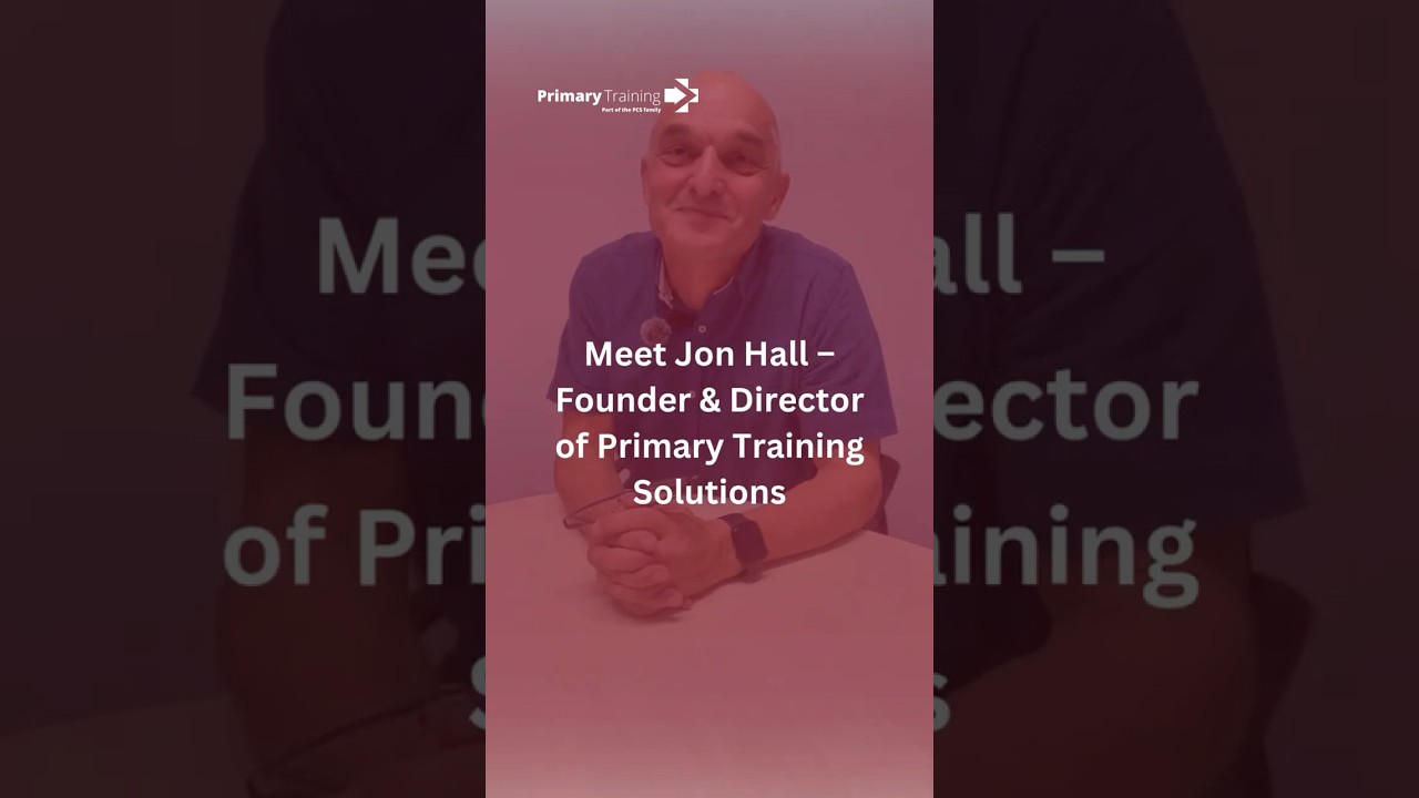 👋 Meet Jon Hall – Founder & Director of Primary Training Solutions.