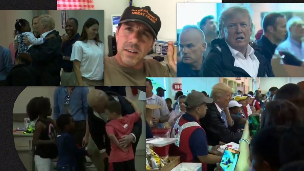 A Compassionate President Trump shows Empathy to Hurricane Harvey Victims in Texas