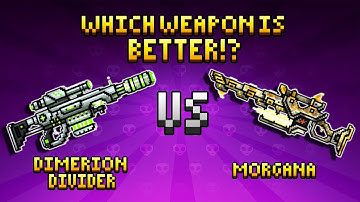 Pixel Gun 3D - Dimerian Divider VS Morgana