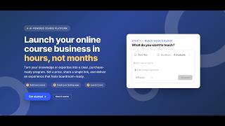 Launch Your Online Course Business with Distinction in Hours
