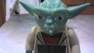 Lego Star Wars Yoda Alarm Clock Quick Review