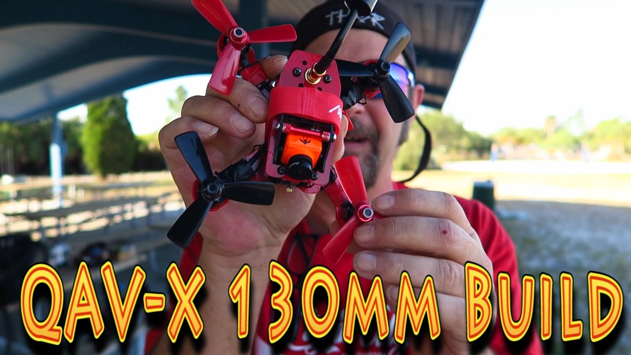 Review: QAV-x 130mm FPV Racing Drone Maiden Flight!! (05.0702017)