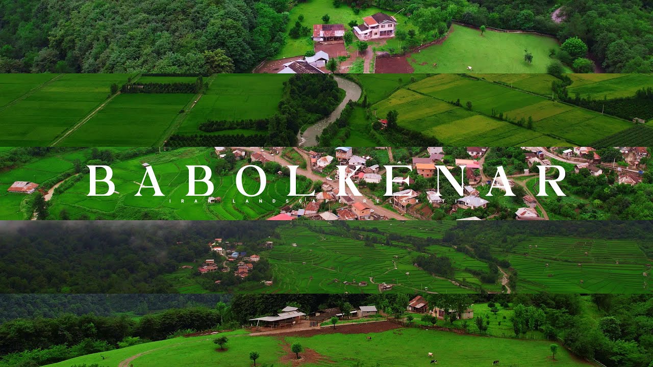 BABOL KENAR | Scenic Relaxation Film | Drone Footage
