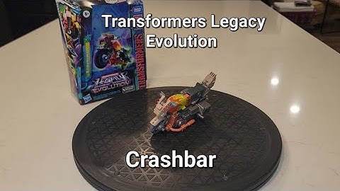 Transformers Legacy Evolution Crashbar: Quick Review #transformers #generations #legacy #hasbro