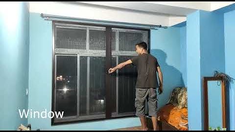 Pleated Mosquito Mesh Doors and Windows