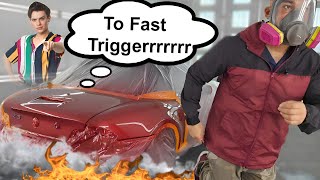 Pro Painter Schools Triggerman On The Correct Application Speed For Perfect Results