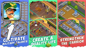 Idle Military SCH Tycoon Games Gameplay Walkthrough Part 1 (Android, IOS)