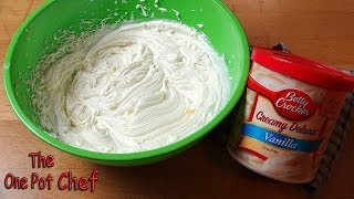 Quick Tips: Store Bought Frosting Super Tip! | One Pot Chef screenshot 5